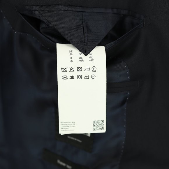 NEW Hugo Boss Tailored 160's Wool Sport Coat 46R - Picture 13 of 14